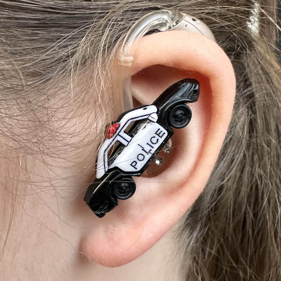 đźš“ Polizei Auto Hörgeräteschmuck fĂĽr Kinder 1 đźš“ Polizei Auto Hörgeräteschmuck fĂĽr KinderÂ